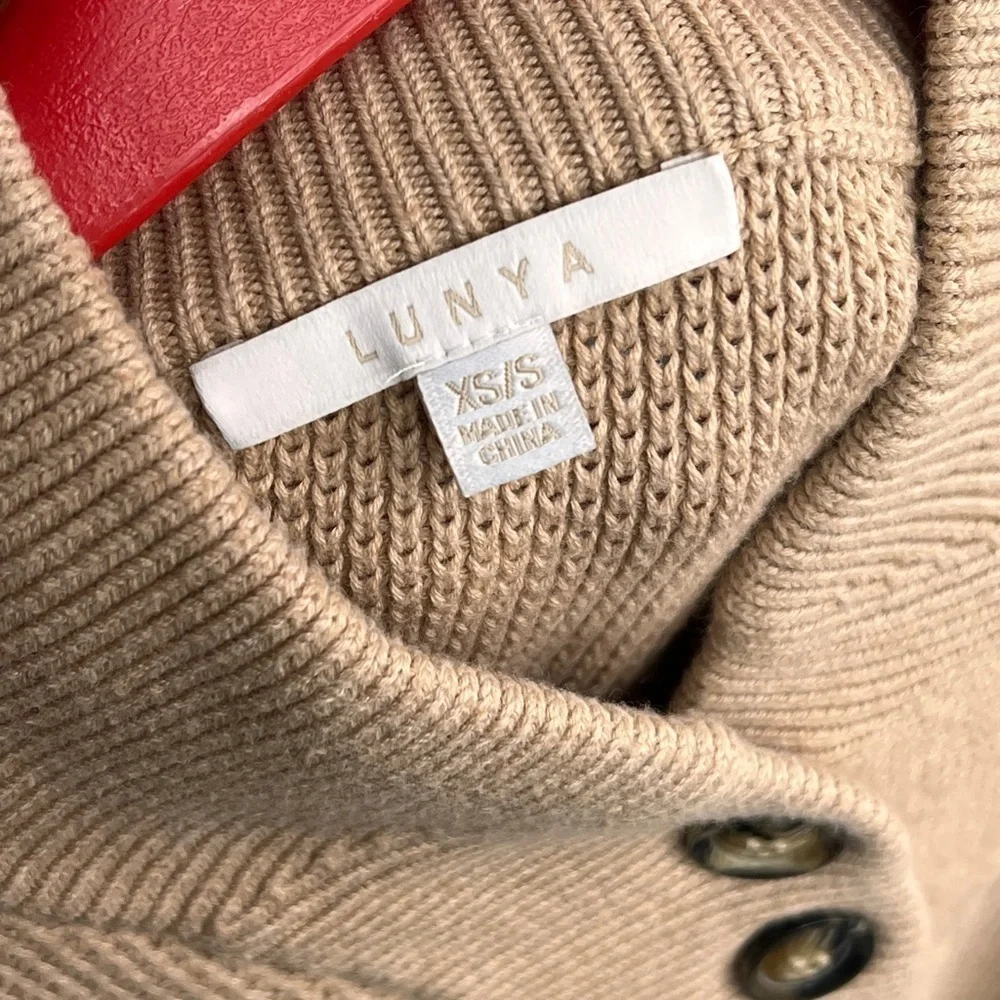 Lunya Cozy Tan Sweater - Picture 2 of 3